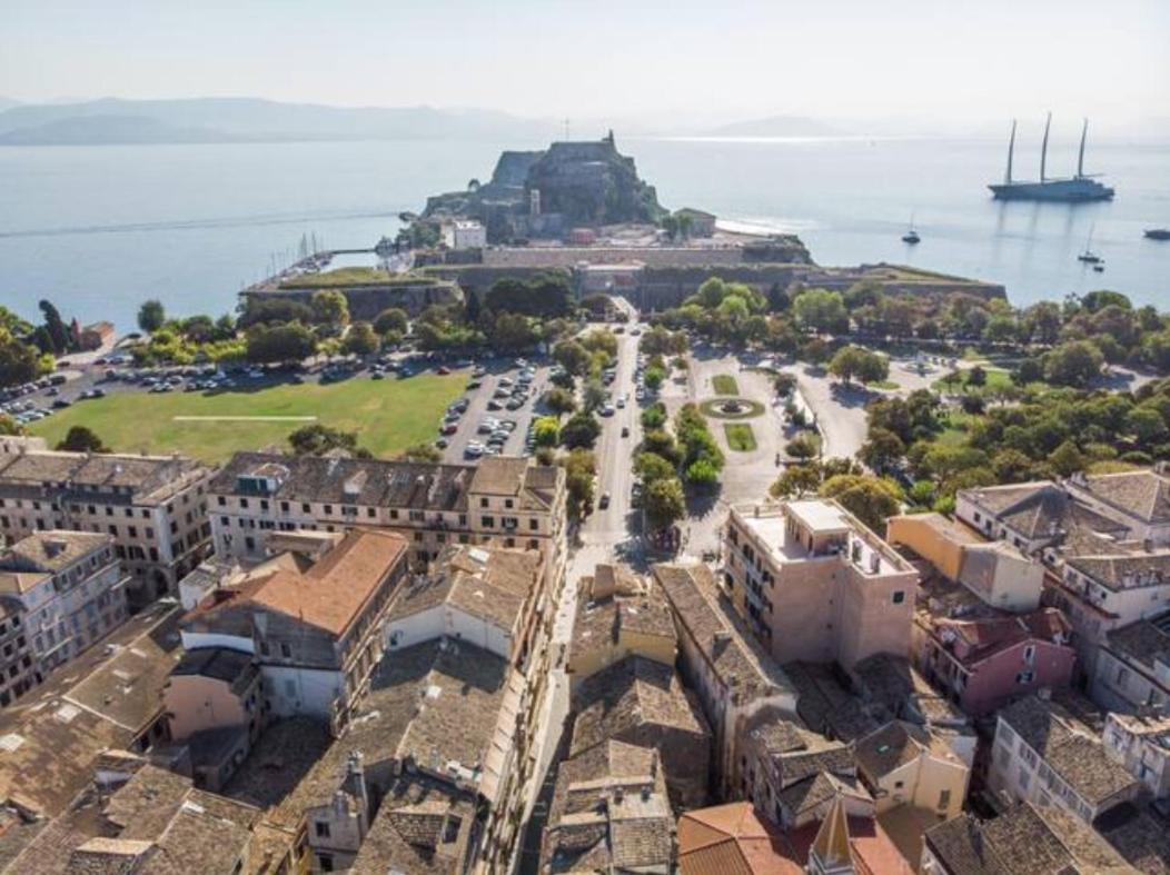 Downtown Oasis Penthouse Apartment Corfu  ภายนอก รูปภาพ