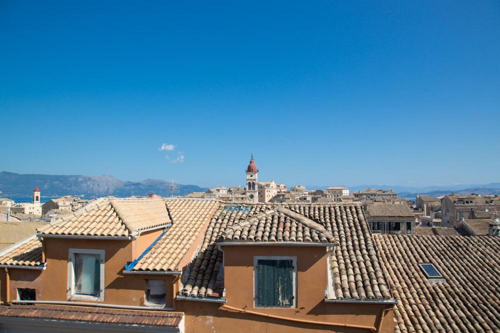 Downtown Oasis Penthouse Apartment Corfu  ภายนอก รูปภาพ